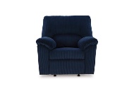 Picture of SimpleJoy Navy Rocker Recliner