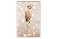 Picture of Gold Sparkle Glass