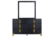 Picture of Empire Black 5 PC Queen Bedroom