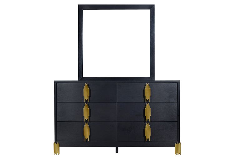 Buy Empire Black 5 PC Queen Bedroom - Part# | Badcock & More
