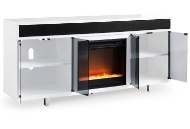 Picture of Gardoni 72" TV Console With Electric Fireplace 