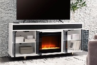 Picture of Gardoni 72" TV Console With Electric Fireplace 