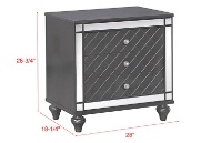 Picture of Refino Grey Nightstand