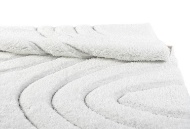 Picture of Slopes White Accent Rug