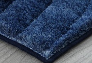 Picture of Blue Retro Shag Accent Rug