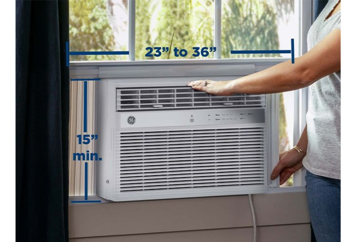 GE Smart 8000 BTU Window A/C | Badcock & More