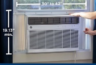 Picture of GE Smart 18000 BTU Window Heat/ Cool A/C