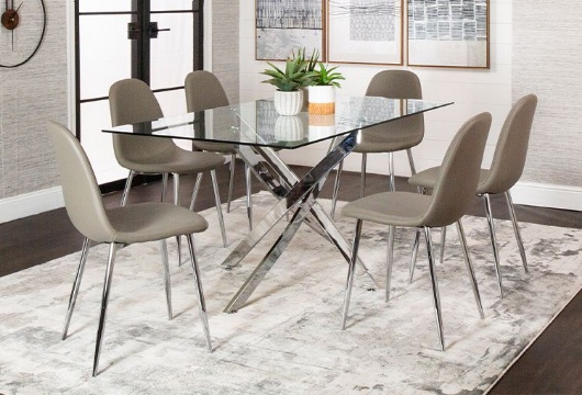 Picture of Vera 5 PC Dining Room - Mocha
