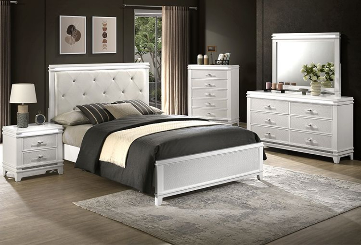 Picture of Elsa White 5 PC Queen Bedroom