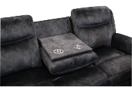 Picture of Park City Grey Reclining Sofa & Console Loveseat