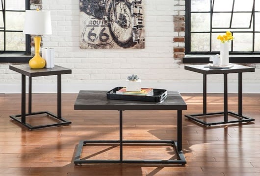Picture of Airdon Bronze Finish Occasional Table Set (3/CN)