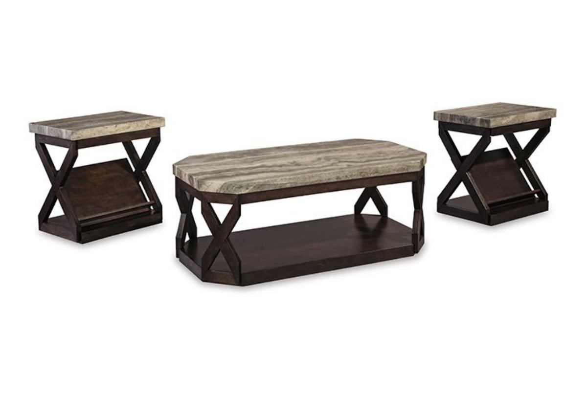 Picture of Radilyn Grayish Brown Occasional Table Set (3/CN)