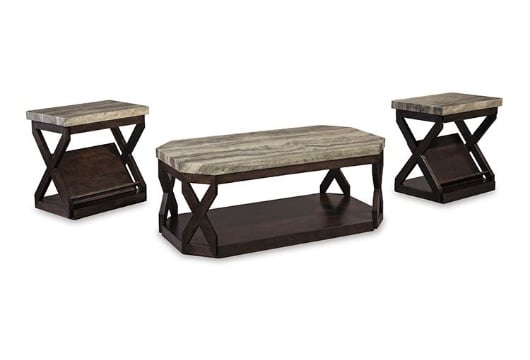 Picture of Radilyn Grayish Brown Occasional Table Set (3/CN)