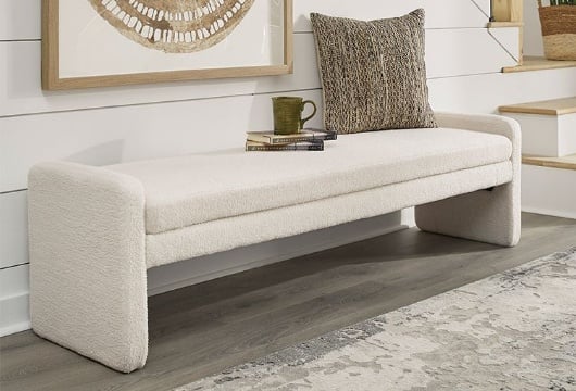 Picture of Lembertson Ecru Accent Bench