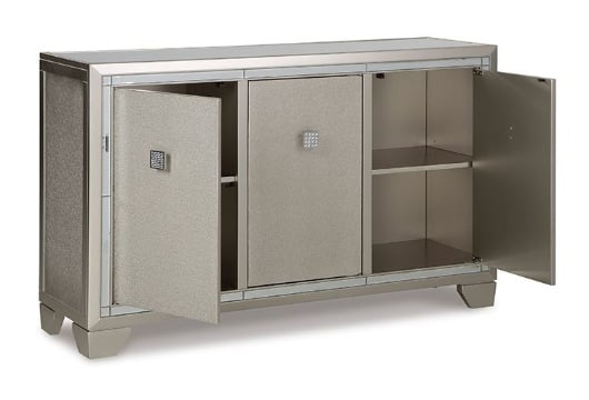Picture of Chaseton Champagne Accent Cabinet