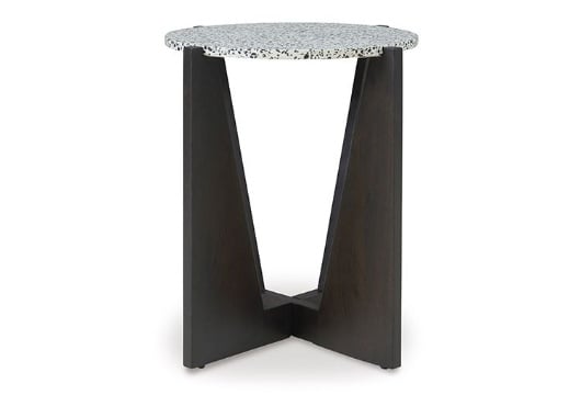 Picture of Tellrich Black/White Accent Table