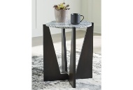Picture of Tellrich Black/White Accent Table