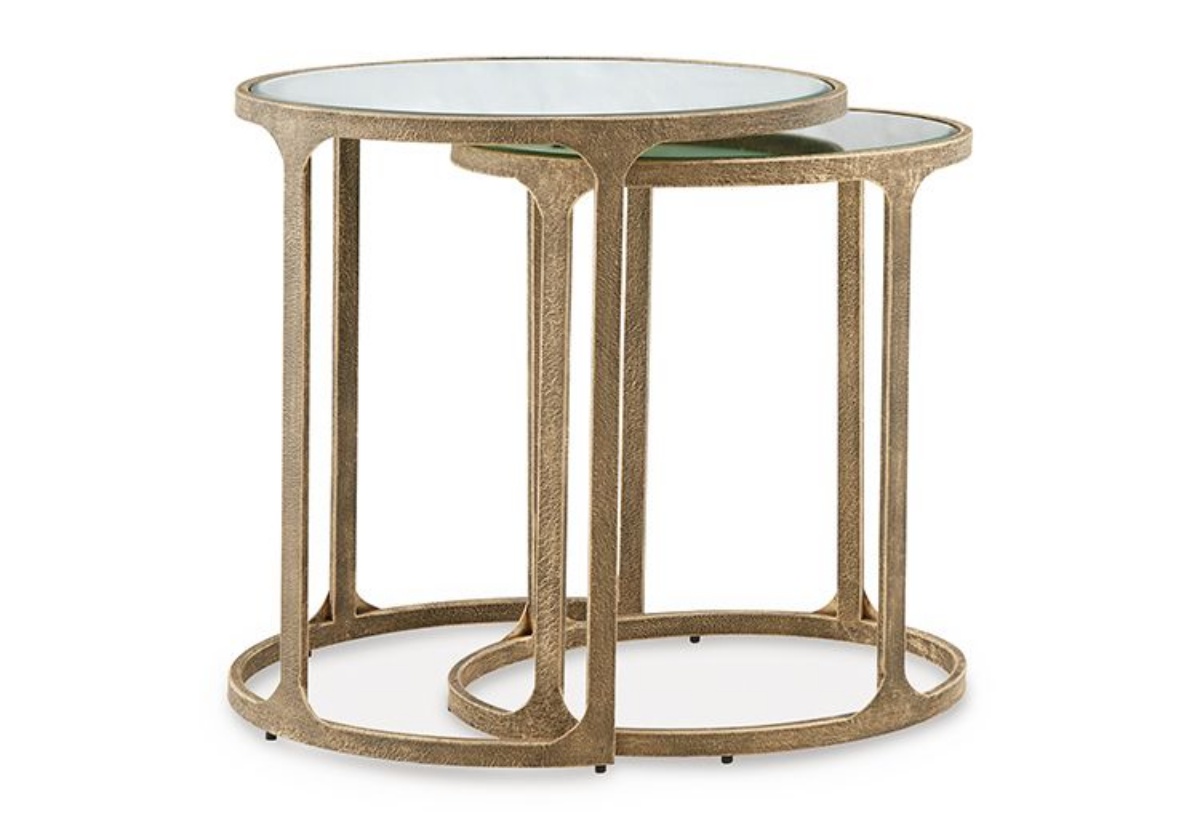 Picture of Irmaleigh Antique Black Accent Table Set (2/CN)