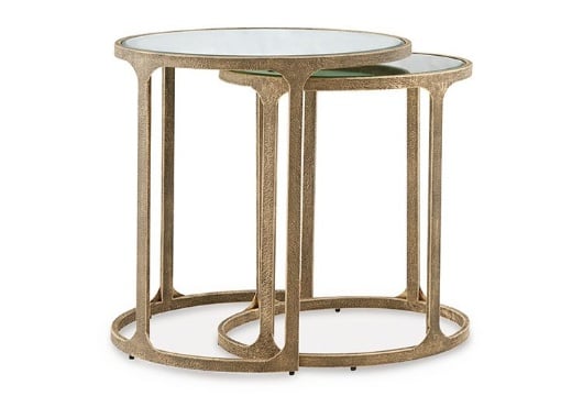 Picture of Irmaleigh Antique Black Accent Table Set (2/CN)