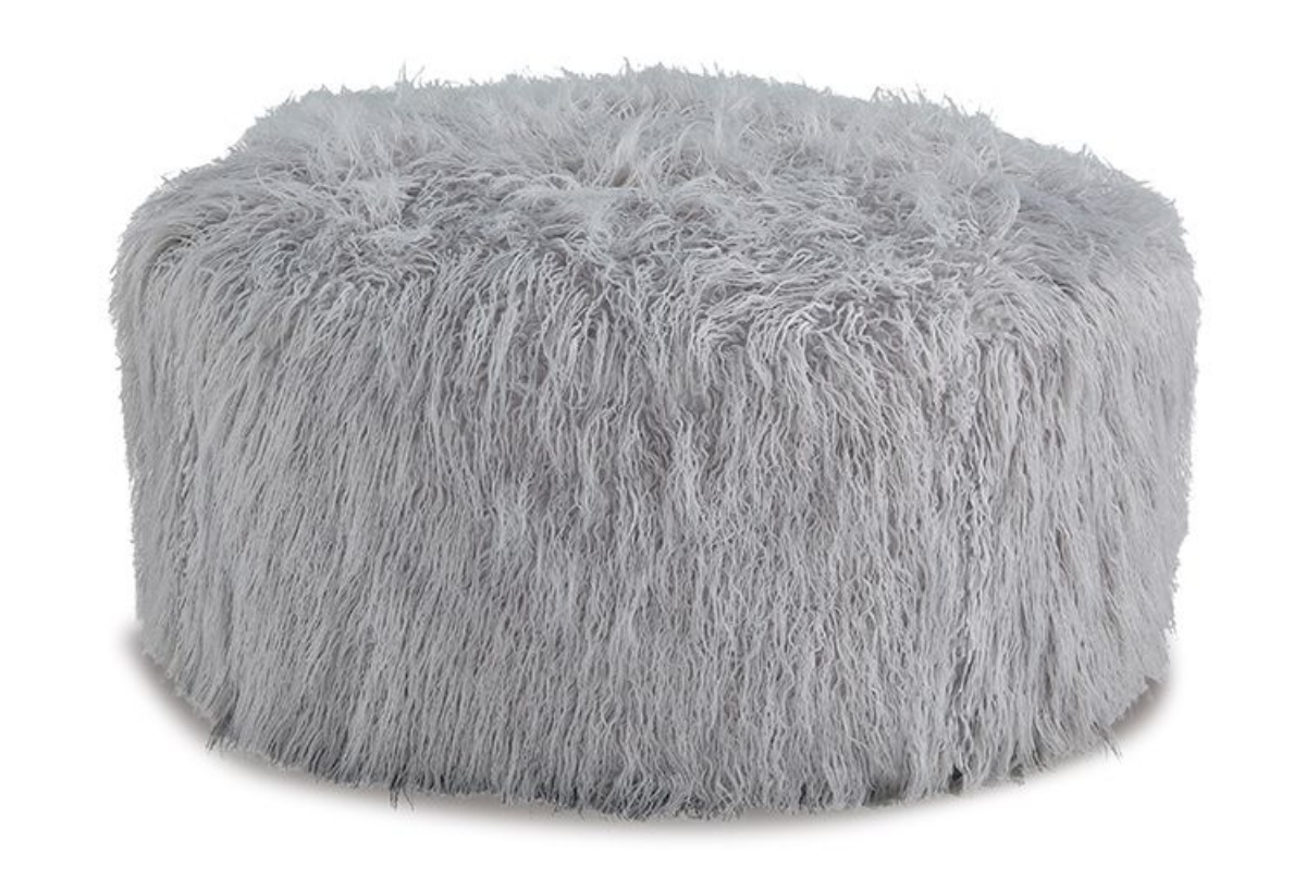 Picture of Galice Light Gray Oversized Accent Ottoman