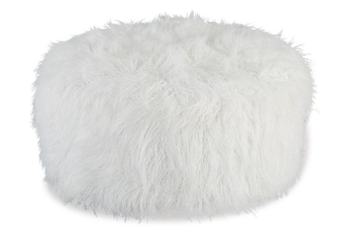 Picture of Galice White Oversized Accent Ottoman