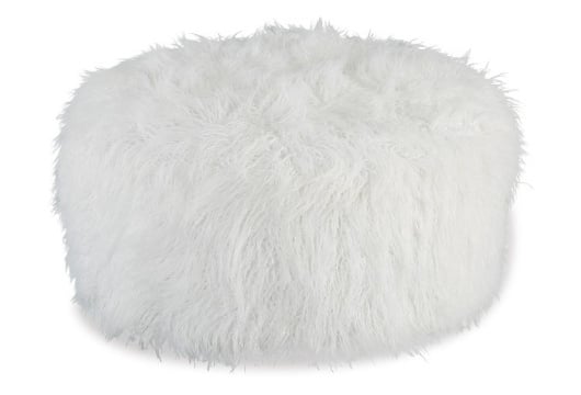 Picture of Galice White Oversized Accent Ottoman