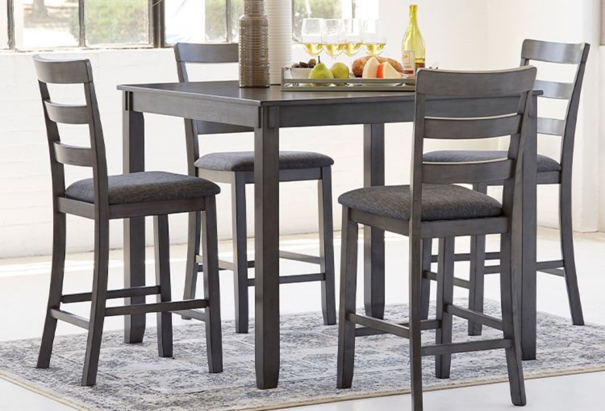 Picture of Bridson Gray Square Counter TBL Set (5/CN)
