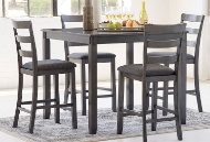 Picture of Bridson Gray Square Counter TBL Set (5/CN)