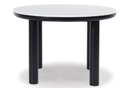Picture of Xandrum Black Round Dining Room Table