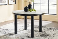 Picture of Xandrum Black Round Dining Room Table