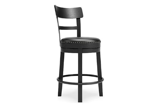 Picture of Valebeck Black UPH Swivel Barstool (1/CN)