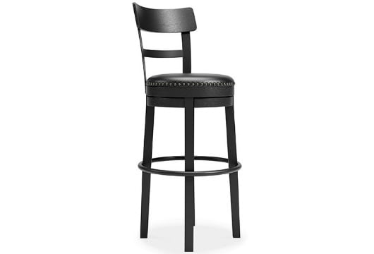 Picture of Valebeck Black Tall UPH Swivel Barstool(1/CN)