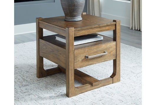 Picture of Cabalynn Light Brown Square End Table
