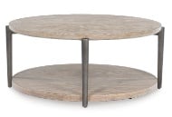 Picture of Dyonton Light Grayish Brown Round Cocktail Table