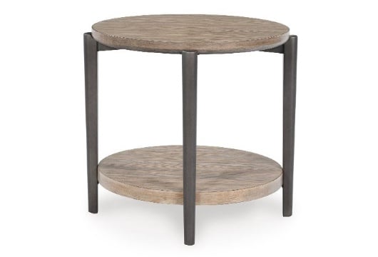 Picture of Dyonton Light Grayish Brown Round End Table