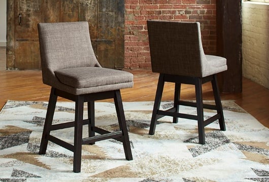 Picture of Tallenger Light Gray UPH Swivel Barstool (2/CN)