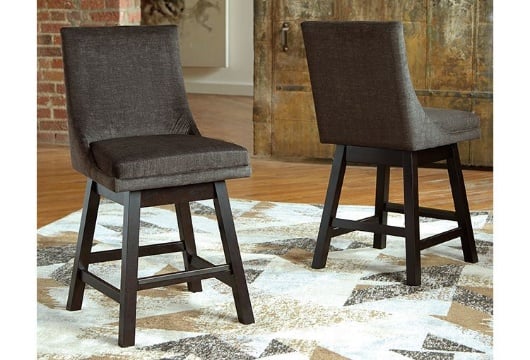 Picture of Tallenger Dark Gray UPH Swivel Barstool (2/CN)