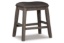 Picture of Caitbrook Gray Upholstered Stool (2/CN)