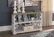 Picture of Havalance Gray/White Console Sofa Table