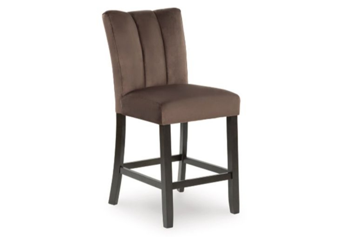 Picture of Jeshina Mocha Upholstered Barstool (2/CN)