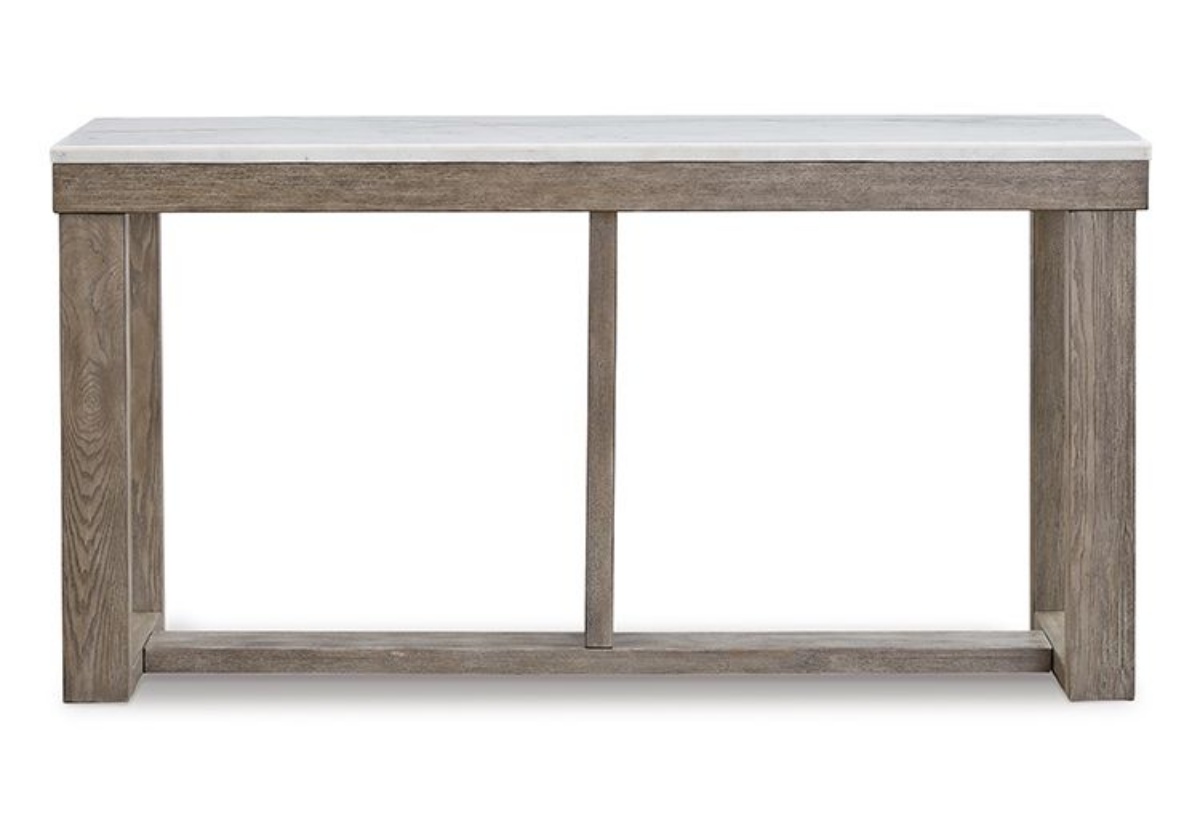 Picture of Loyaska Brown/Ivory Sofa Table