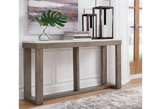 Picture of Loyaska Brown/Ivory Sofa Table