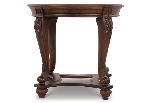 Picture of Norcastle Dark Brown Round End Table