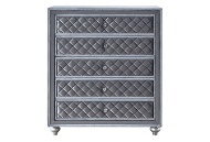 Picture of Cameo Grey Upholstered Chest