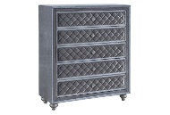 Picture of Cameo Grey Upholstered Chest