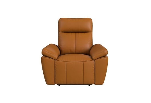 Picture of Sable Tangerine Leather Recliner