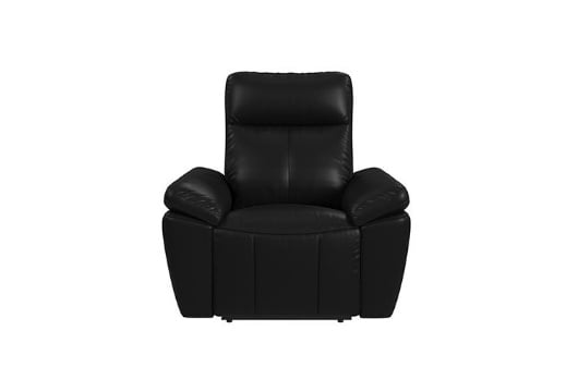 Picture of Sable Black Leather Recliner