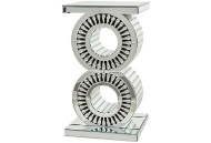 Picture of Crystal Embellished Mirror Accent Table