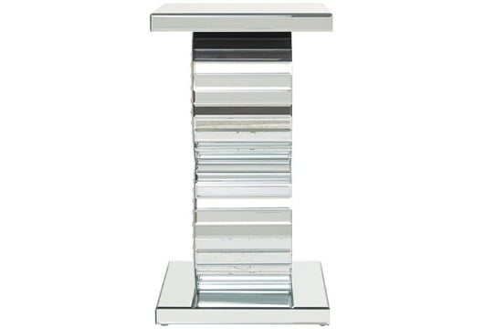 Picture of Crystal Embellished Mirror Accent Table