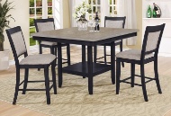 Picture of Tinsley Grey 5 PC Counter Height Dining Room